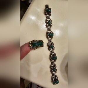 Vintage mexican silver bracelet